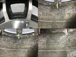 BRIDGESTONE ZONA SPOKE 9 with Original Caps 13x5j +20 4x114.3 CB