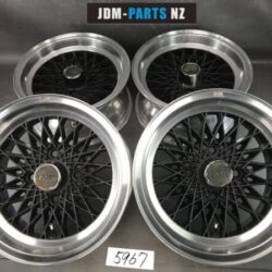 5967 ENKEI MESH with Original Caps 14x6.5j +10 4x114.3 CB75 x4