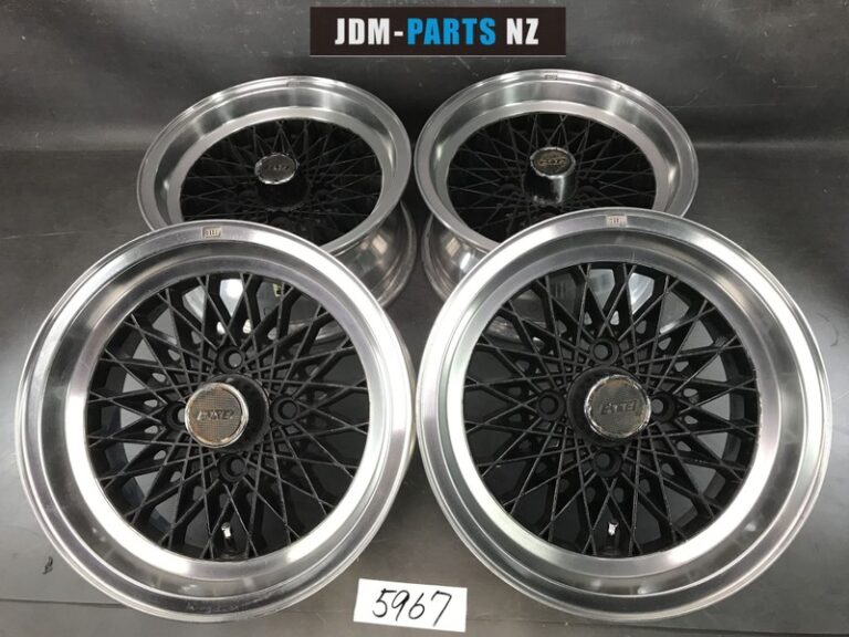 5967 ENKEI MESH with Original Caps 14x6.5j +10 4x114.3 CB75 x4 » JDM-PARTS NZ