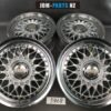 5968 WORK SERGE MESH Wheel 3 piece 15x6.5j +44 4x114.3 CB71