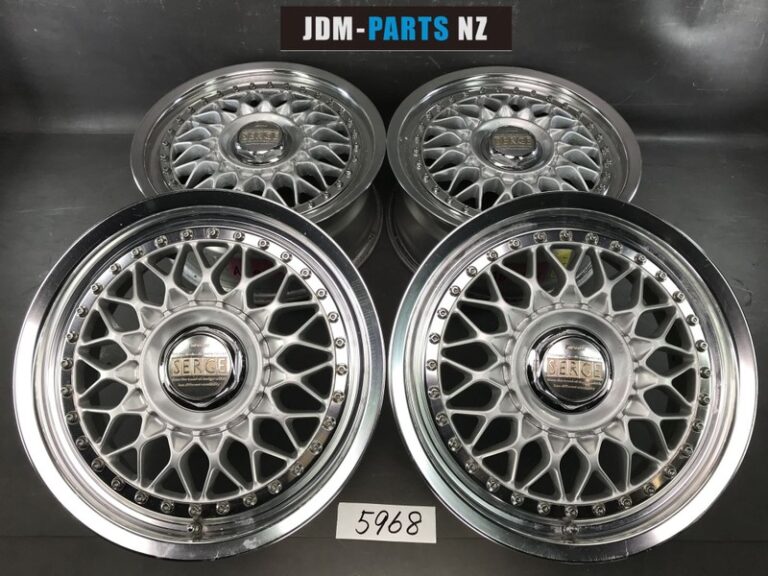5968 WORK SERGE MESH Wheel 3 piece 15x6.5j +44 4x114.3 CB71 » JDM-PARTS NZ