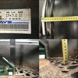 RAYS QUEEN 3 piece 17x7j +52 5x114.3 CB71 x2