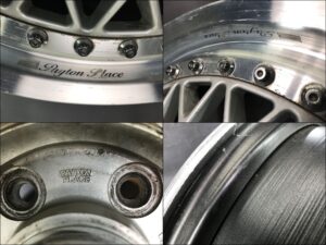 RAYS QUEEN 3 piece 17x7j +52 5x114.3 CB71 x2