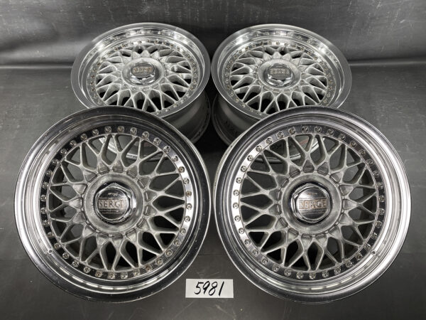 WORK SERGE MESH Non welded 3 piece 16x7j +37 / 16x8j +39 5x114.3 CB:73 x4 » JDM-PARTS NZ