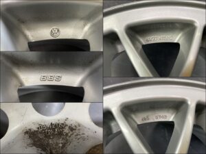 BBS 458 VW GOLF 3 GTI WHEEL 15x6.5j +43 5x100 CB54 x4