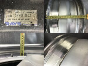 RAYS VOLK RACING Gr.C PRO RE FORGED 3 piece 17x9j +37 5x114.3 CB71-6062