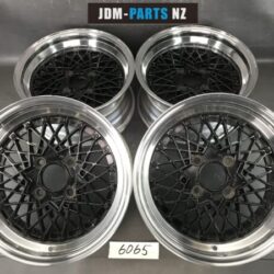 RAYS VOLK RACING MESH 3 piece Step Lips 15x6.5j +8 15x7j +2 4x114.3 CB71 x4