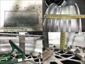 RAYS VOLK RACING MESH 3 piece Step Lips 15x6.5j +8 15x7j +2 4x114.3 CB71 x4