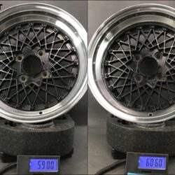 RAYS VOLK RACING MESH 3 piece Step Lips 15x6.5j +8 15x7j +2 4x114.3 CB71 x4