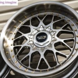 RAYS VOLK VR X-10 MESH 3 piece 17x9j +37 4x114.3 5x114.3 CB70 x2