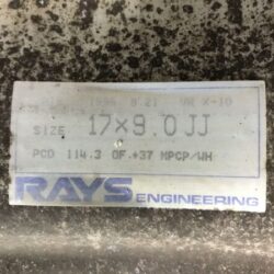 RAYS VOLK VR X-10 MESH 3 piece 17x9j +37 4x114.3 5x114.3 CB70 x2