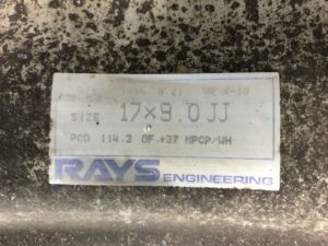 RAYS VOLK VR X-10 MESH 3 piece 17x9j +37 4x114.3 5x114.3 CB70 x2