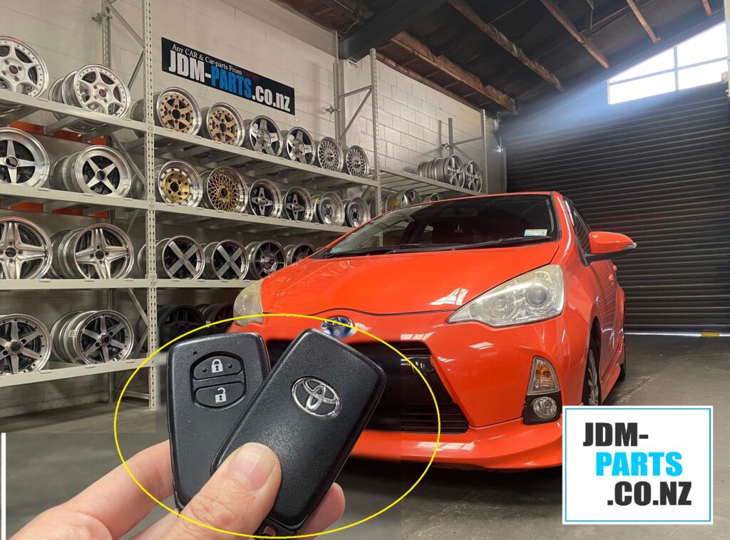 TOYOTA AQUA Prius C Hybrid Smart key Fob replacement and duplication » JDM-PARTS NZ