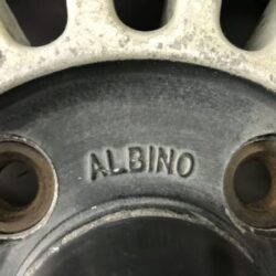 WEDS ALBINO FIN FORGED 3 piece with Original Caps 15x6.5j +20 4x114.3 CB69 x4