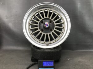 WEDS ALBINO FIN FORGED 3 piece with Original Caps 15x6.5j +20 4x114.3 CB69 x4