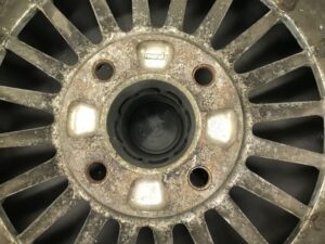 WEDS ALBINO FIN FORGED 3 piece with Original Caps 15x6.5j +20 4x114.3 CB69 x4