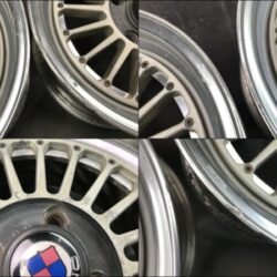 WEDS ALBINO FIN FORGED 3 piece with Original Caps 15x6.5j +20 4x114.3 CB69 x4