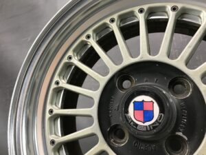 WEDS ALBINO FIN FORGED 3 piece with Original Caps 15x6.5j +20 4x114.3 CB69 x4