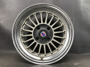 WEDS ALBINO FIN FORGED 3 piece with Original Caps 15x6.5j +20 4x114.3 CB69 x4