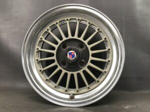 WEDS ALBINO FIN FORGED 3 piece with Original Caps 15x6.5j +20 4x114.3 CB69 x4