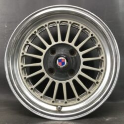 WEDS ALBINO FIN FORGED 3 piece with Original Caps 15x6.5j +20 4x114.3 CB69 x4