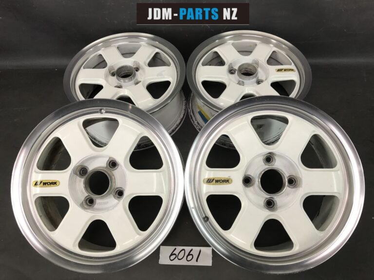 WORK 6 spoke Competition wheel 5.4Kg14x6j +37 4x100 CB » JDM-PARTS NZ