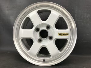 WORK 6 spoke Competition wheel 5.4Kg14x6j +37 4x100 CB