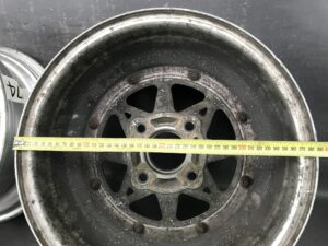 WORK LESCO Pulse 1 5.3Kg 3 piece 14x6.5j +1 4x114.3 CB72 x2