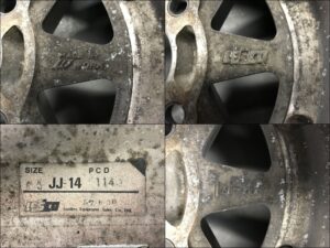 WORK LESCO Pulse 1 5.3Kg 3 piece 14x6.5j +1 4x114.3 CB72 x2