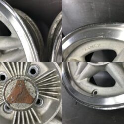 YOKOHAMA ALMEX YSH With Original Caps 14x6j +15 4x114.3 CB70 x4