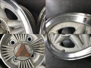 YOKOHAMA ALMEX YSH With Original Caps 14x6j +15 4x114.3 CB70 x4