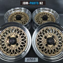 YOKOHAMA GET MESH 2 piece with Original Caps 14x6j +10 4x114.3 CB78 x4