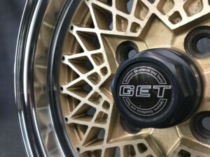 YOKOHAMA GET MESH 2 piece with Original Caps 14x6j +10 4x114.3 CB78 x4