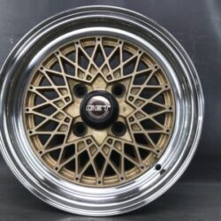 YOKOHAMA GET MESH 2 piece with Original Caps 14x6j +10 4x114.3 CB78 x4