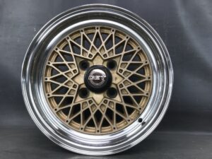 YOKOHAMA GET MESH 2 piece with Original Caps 14x6j +10 4x114.3 CB78 x4