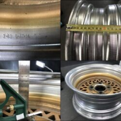 YOKOHAMA GET MESH 2 piece with Original Caps 14x6j +10 4x114.3 CB78 x4