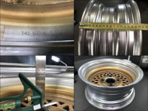 YOKOHAMA GET MESH 2 piece with Original Caps 14x6j +10 4x114.3 CB78 x4