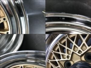 YOKOHAMA GET MESH 2 piece with Original Caps 14x6j +10 4x114.3 CB78 x4