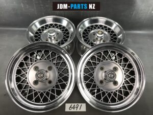 ENKEI MAG MESH with Original Caps 14x5.5j +14 14x6j +6 4x114.3 CB75.7 x4