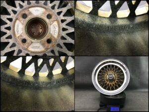 ENKEI MESH with Original Center Caps 14x6j +15 4x114.3 CB