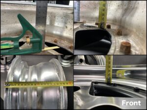 HAYASHI RACING COMMAND 3 piece 14x6.5j +9 14x7j +2 4x114.3 CB65 x4