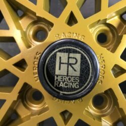 HEROES RACING MESH FR With Original Center Caps 14x6j +17 4x114.3 CB70 x4