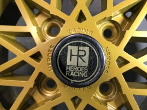 HEROES RACING MESH FR With Original Center Caps 14x6j +17 4x114.3 CB70 x4