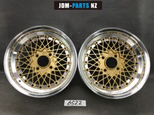 SPEED RACING MARUMI MESH 3 piece 15x6.5j +8 4x114.3 CB70 x2