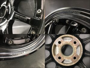 SSR TAKECHI PROJECT SPRINT HART R 7.0Kg 3 piece 16x6.5j +45 4x100 CB59.7 x2