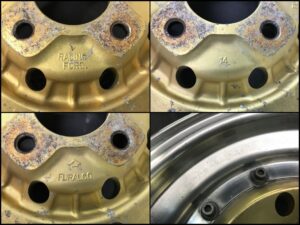 WEDS RSCING FORGE FURALCO DISH 3 piece 14x6.5j +0 4x120 CB75 x2