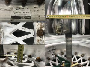 WORK EWING MESH 3 piece 14x6j +40 5x100 CB