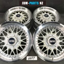 WORK EWING MESH 3 piece 16x7j +24 5x114.3 CB73 x4 » JDM-PARTS NZ