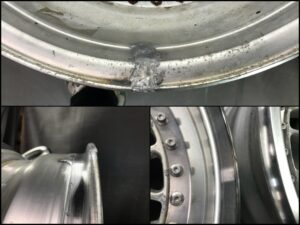 WORK EWING MESH 3 piece 16x7j +24 5x114.3 CB73 x4