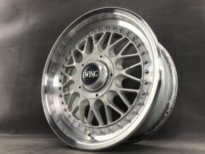 WORK EWING MESH 3 piece 16x7j +24 5x114.3 CB73 x4